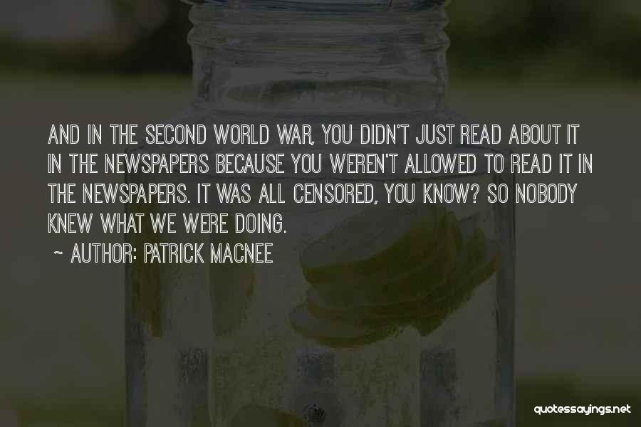 Patrick Macnee Quotes 1038102