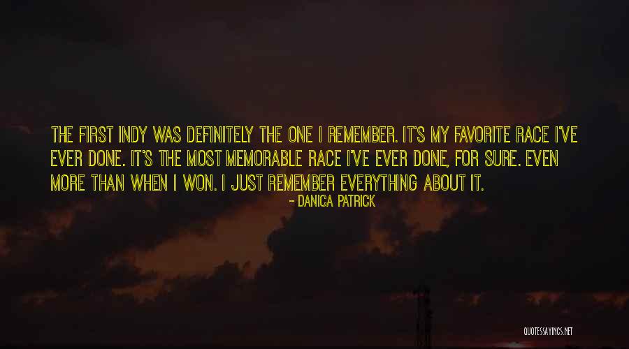 Patrick Memorable Quotes By Danica Patrick