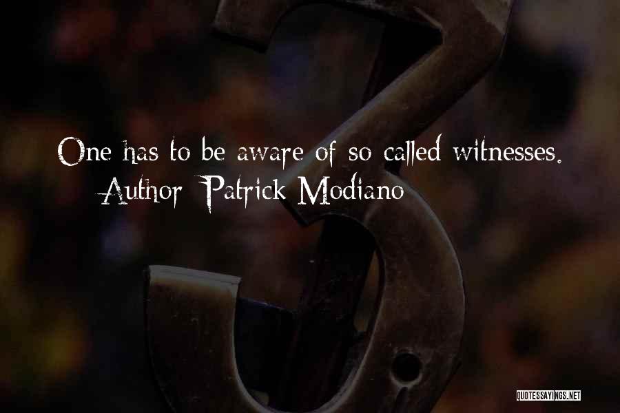 Patrick Modiano Quotes 878056