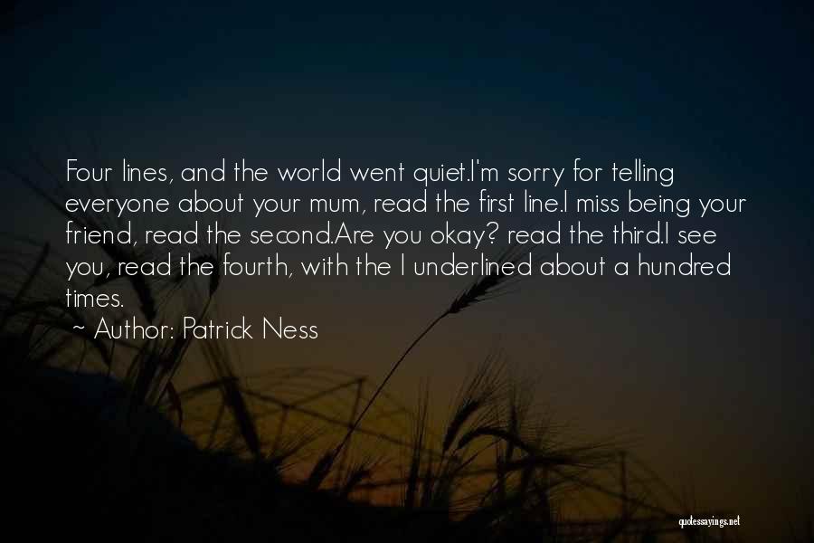 Patrick Ness Quotes 1774826