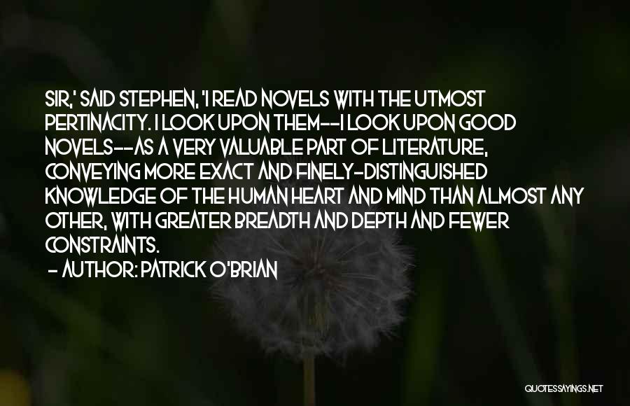 Patrick O Brian Quotes By Patrick O'Brian