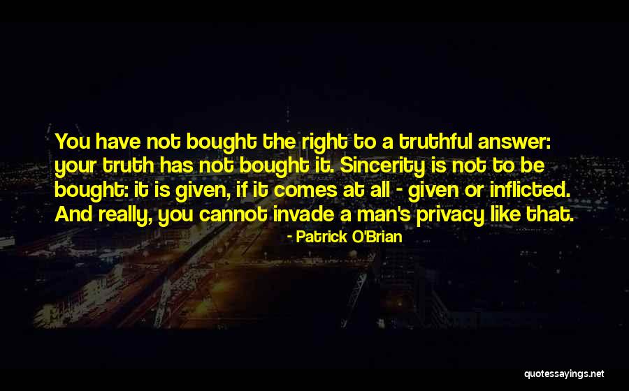 Patrick O'Brian Quotes 1443290