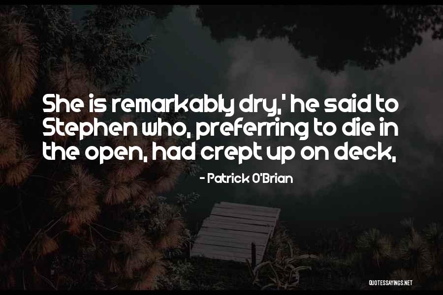 Patrick O'Brian Quotes 537209