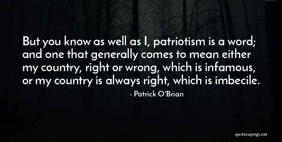 Patrick O'Brian Quotes 84913