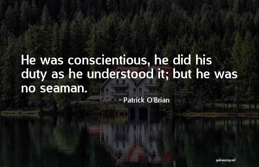 Patrick O'Brian Quotes 854421