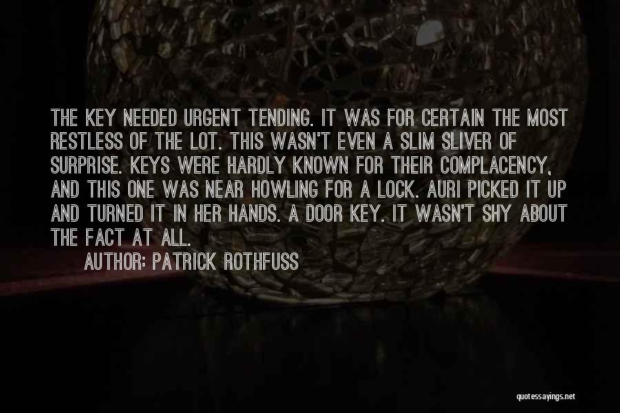 Patrick Rothfuss Auri Quotes By Patrick Rothfuss