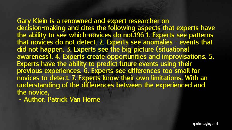 Patrick Van Horne Quotes 530961