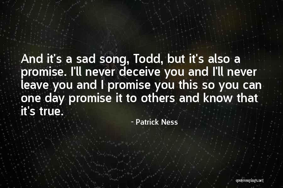 Patrick's Day Quotes By Patrick Ness