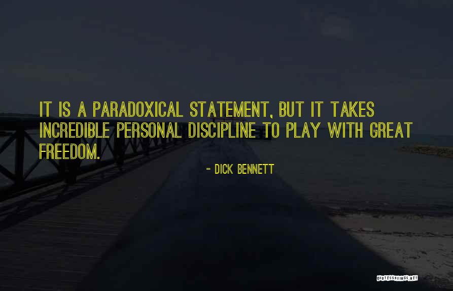 Patrimonios Quotes By Dick Bennett Patrimonios Quotes By Dick Bennett