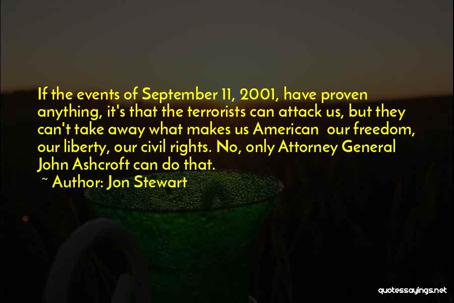 Patriot Act Quotes By Jon Stewart
