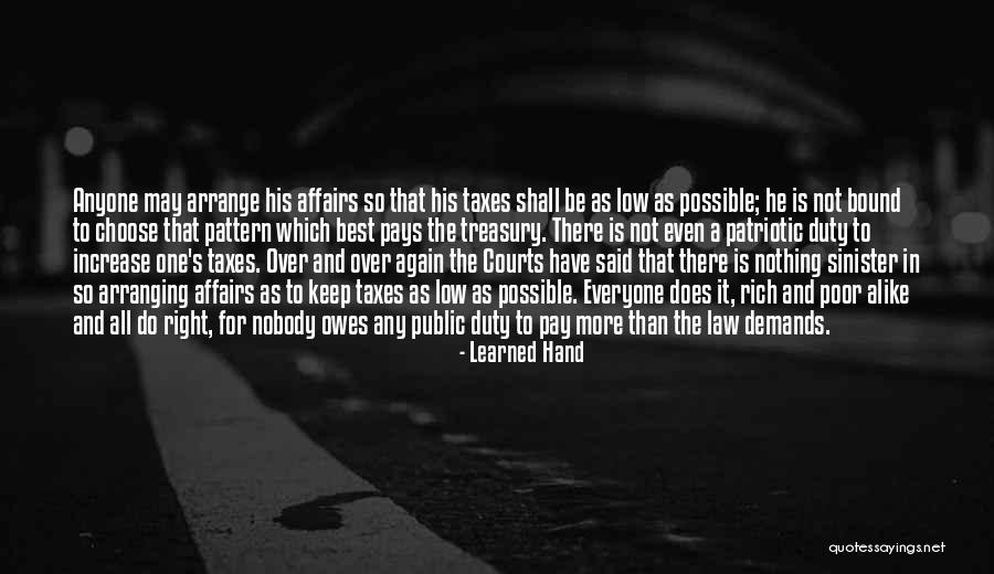 Patriotic Duty Quotes By Learned Hand Patriotic Duty Quotes By Learned Hand