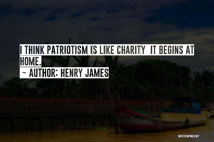 Patriotic Quotes By Henry James