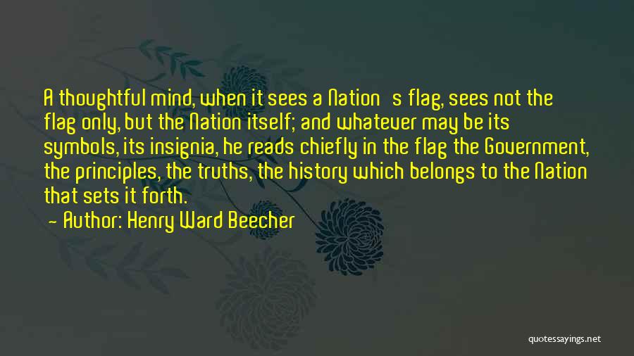 Patriotic Quotes By Henry Ward Beecher
