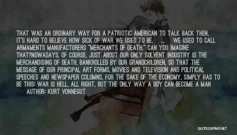 Patriotic Quotes By Kurt Vonnegut