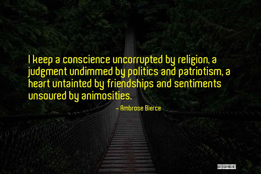 Patriotism And Religion Quotes By Ambrose Bierce