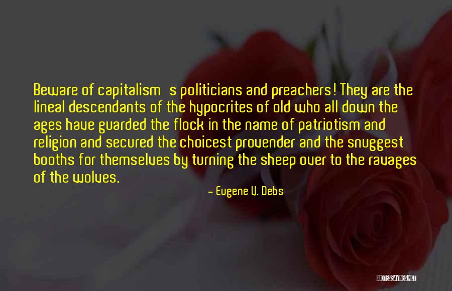 Patriotism And Religion Quotes By Eugene V. Debs