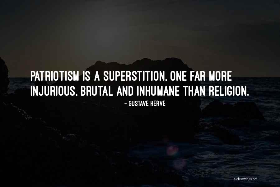 Patriotism And Religion Quotes By Gustave Herve