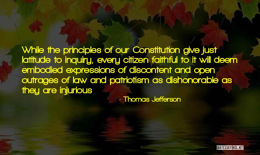 Patriotism Thomas Jefferson Quotes By Thomas Jefferson