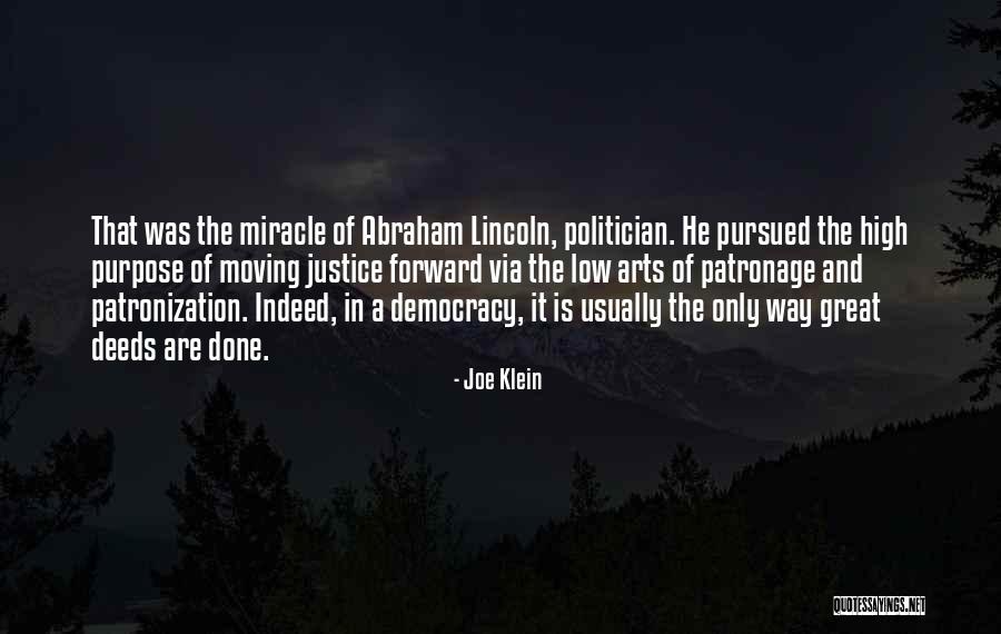 Patronage Quotes By Joe Klein Patronage Quotes By Joe Klein