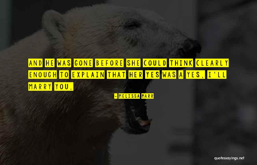 Patsalagia Quotes By Melissa Marr