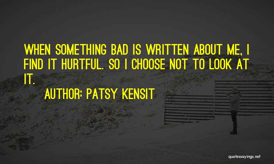 Patsy Kensit Quotes 1668922
