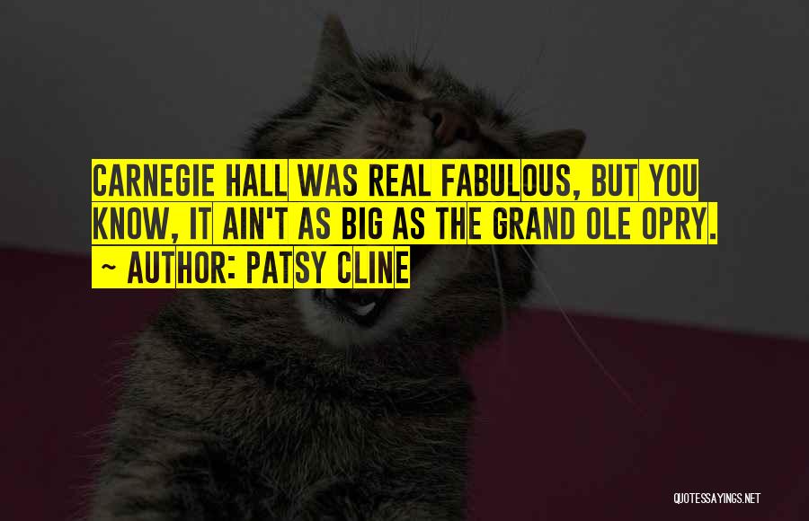 Patsy Quotes By Patsy Cline