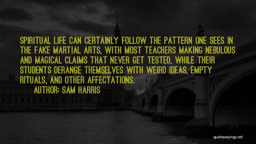 Pattern Making Quotes By Sam Harris