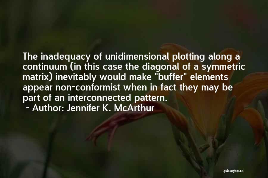 Pattern Recognition Quotes By Jennifer K. McArthur