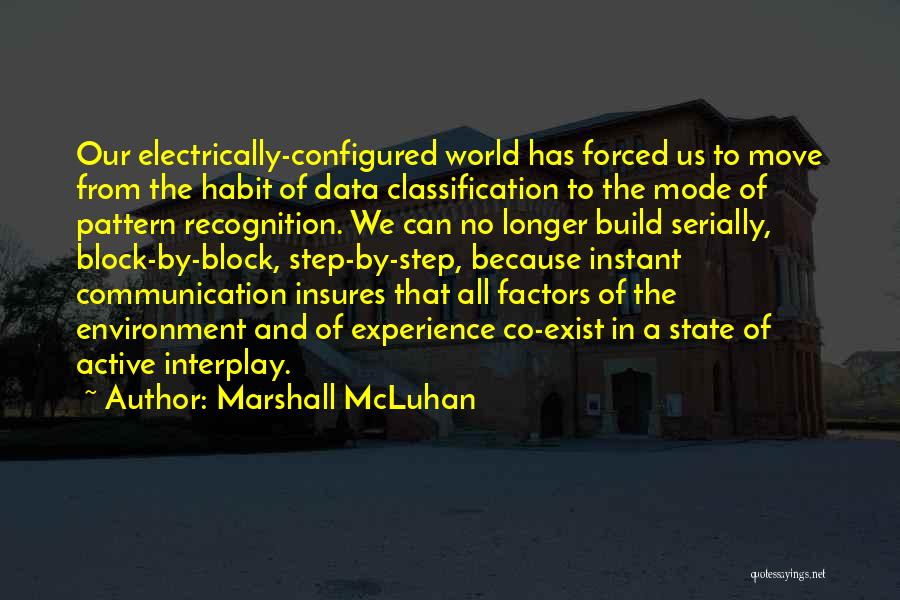 Pattern Recognition Quotes By Marshall McLuhan