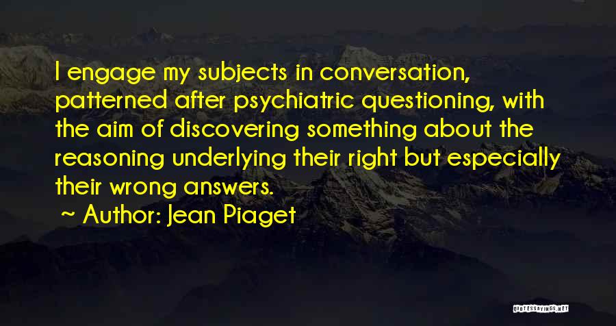 Patterned Quotes By Jean Piaget