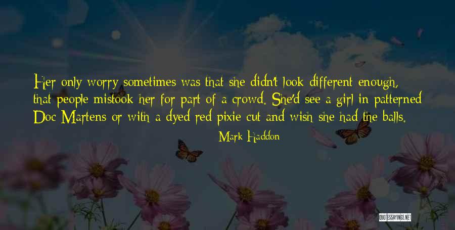 Patterned Quotes By Mark Haddon