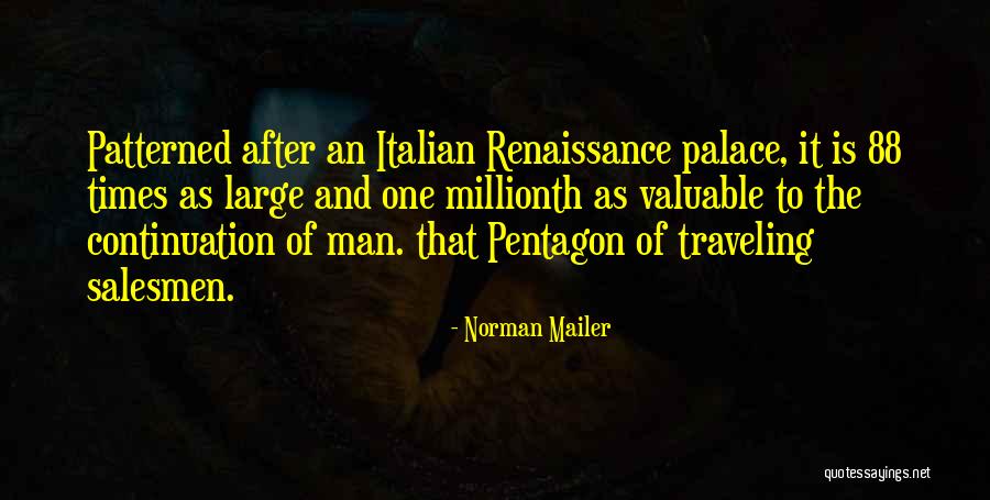 Patterned Quotes By Norman Mailer