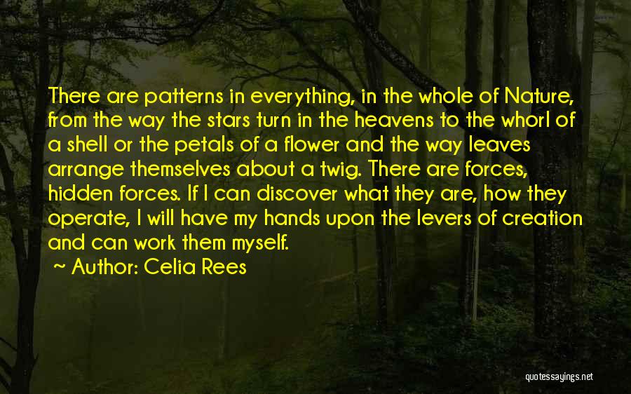 Patterns In Nature Quotes By Celia Rees