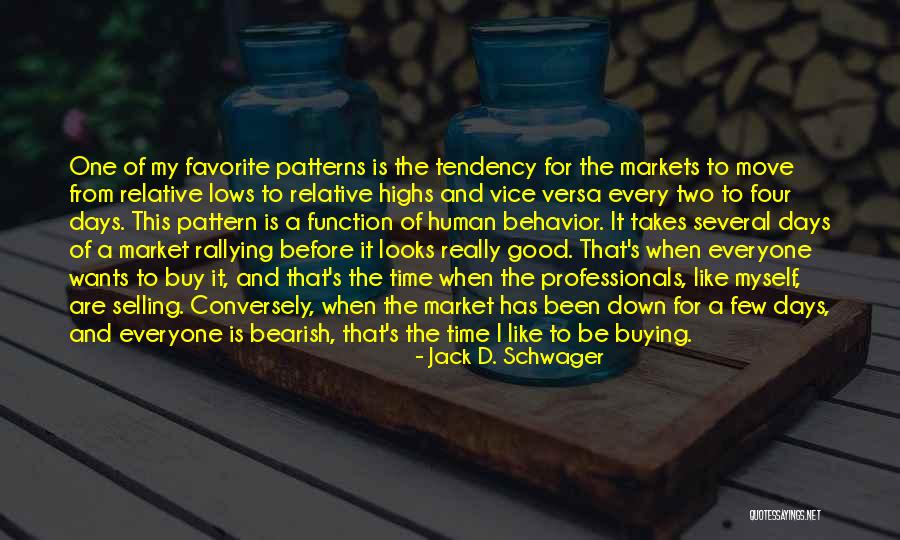 Patterns Of Behavior Quotes By Jack D. Schwager Patterns Of Behavior Quotes By Jack D. Schwager