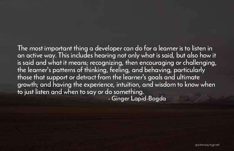 Patterns Quotes By Ginger Lapid-Bogda Patterns Quotes By Ginger Lapid-Bogda