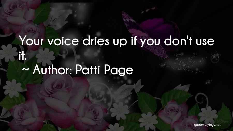 Patti Page Quotes 769975