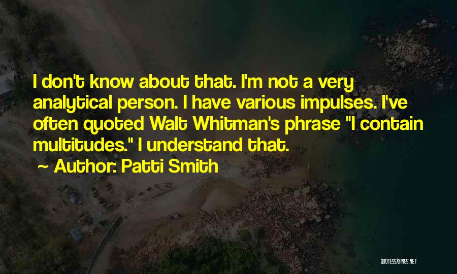 Patti Smith Quotes 222008