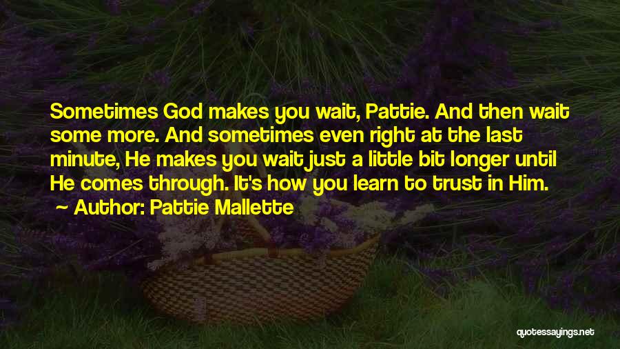 Pattie Mallette Quotes 1968528