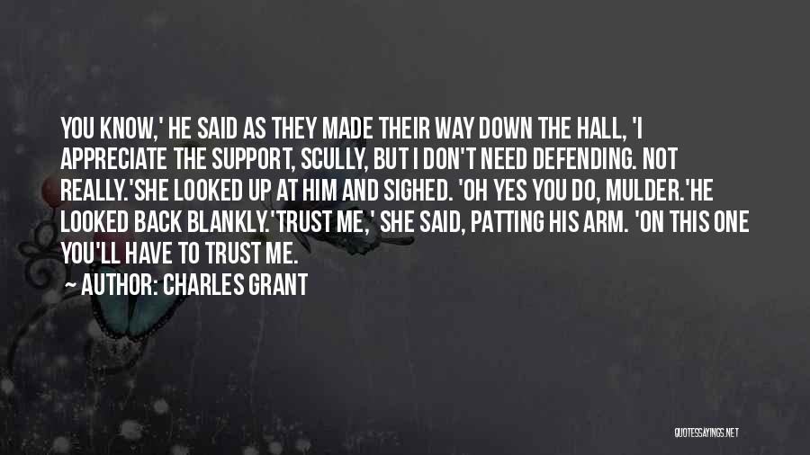 Patting Yourself On The Back Quotes By Charles Grant
