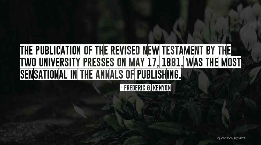 Pattogos Quotes By Frederic G. Kenyon Pattogos Quotes By Frederic G. Kenyon