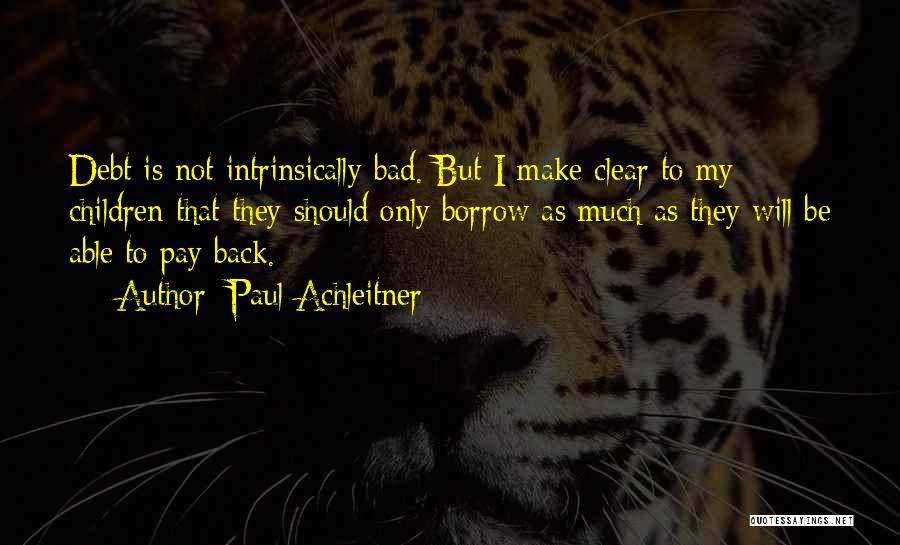 Paul Achleitner Quotes 1362204