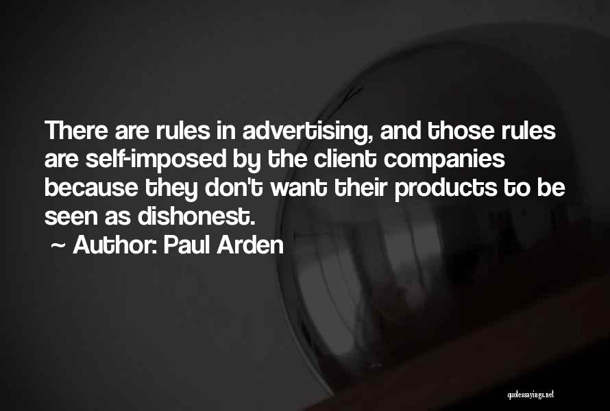 Paul Arden Quotes 950216