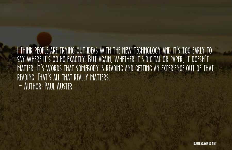 Paul Auster Quotes 599618