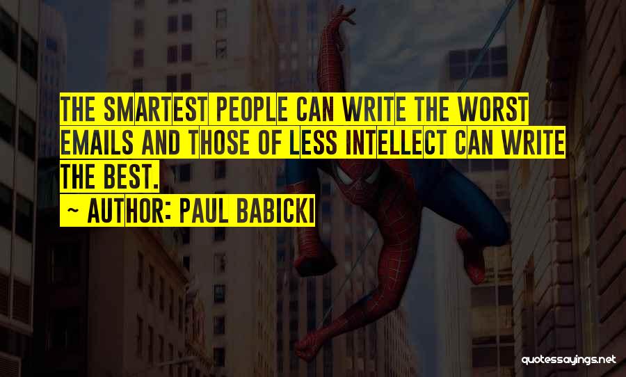 Paul Babicki Quotes 2101134