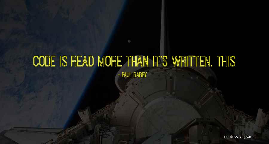 Paul Barry Quotes 401643 Paul Barry Quotes 401643