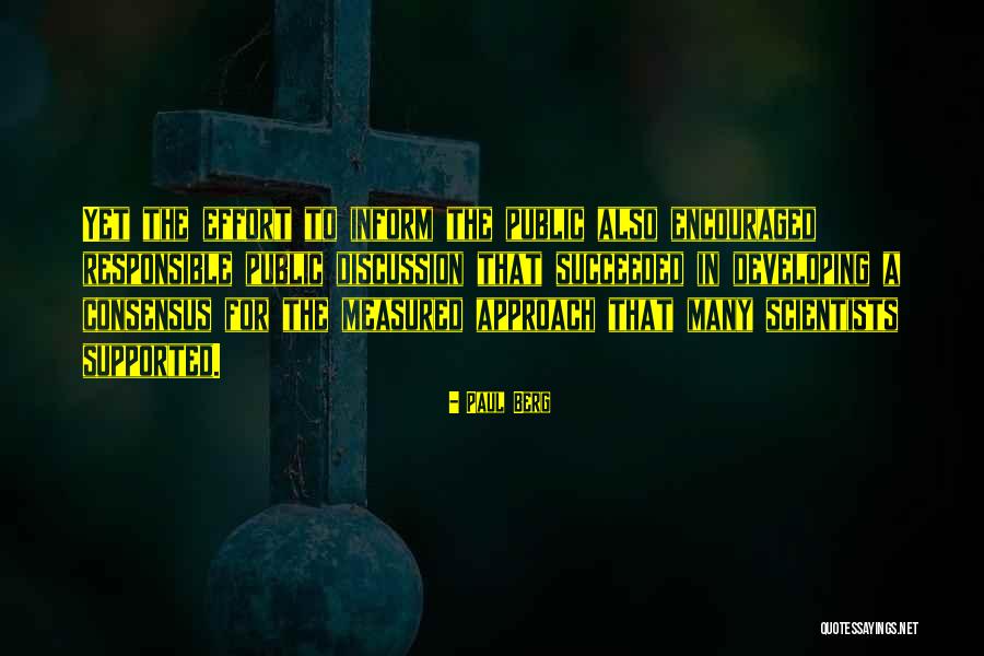 Paul Berg Quotes 1899088 Paul Berg Quotes 1899088