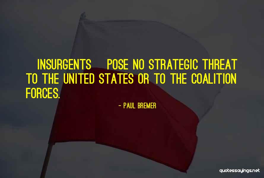 Paul Bremer Quotes 2228647 Paul Bremer Quotes 2228647
