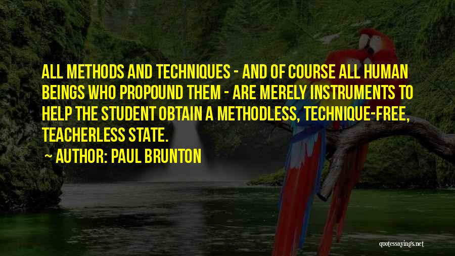 Paul Brunton Quotes 483314