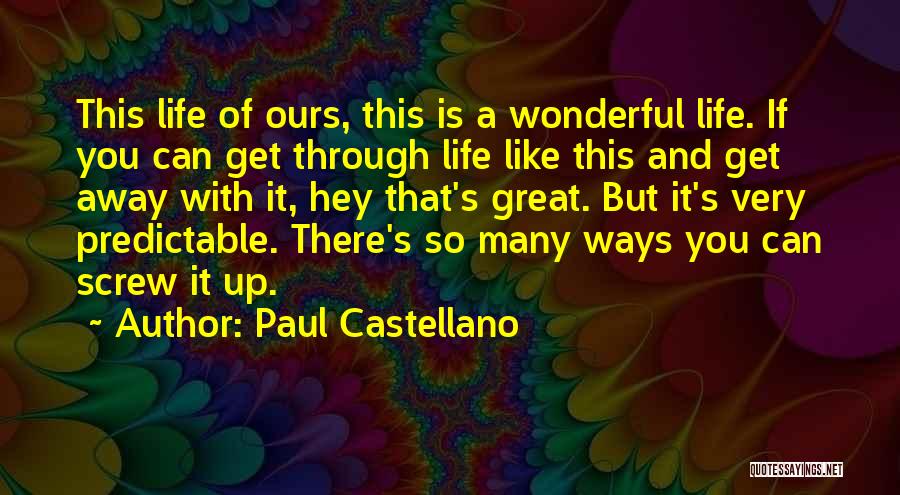 Paul Castellano Quotes 754301