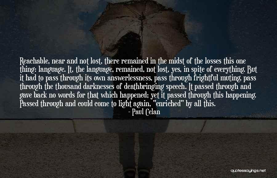 Paul Celan Quotes 650697 Paul Celan Quotes 650697